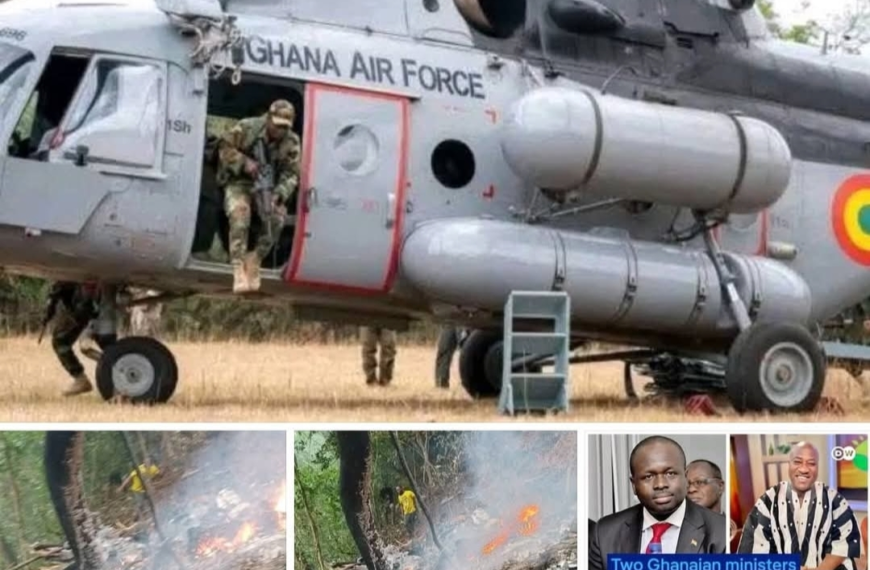 Ghana Probes Helicopter Crash That Claimed Two Ministers
