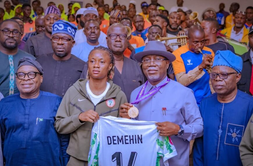 Ondo Governor Rewards Super Falcons…