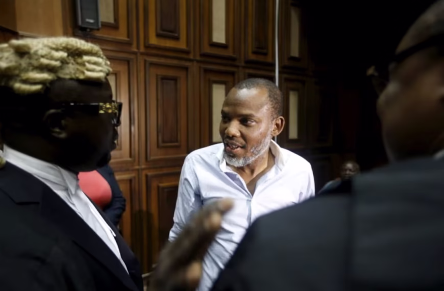 Nnamdi Kanu Waives Defence in Terrorism Trial, Judge Issues Stern Caution