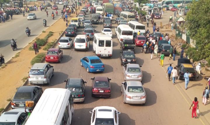 Business Grounded as Nnamdi Kanu protest hits Abuja
