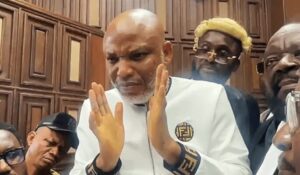 Nnamdi Kanu Risks Losing Right to Defence as&hellip;